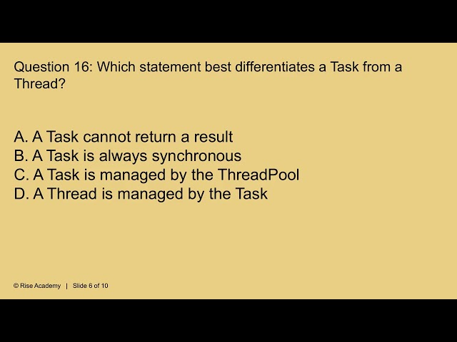 💻 Advanced .NET Interview Questions – Part 2 | 10 Real-World C# Topics for Experienced Developers