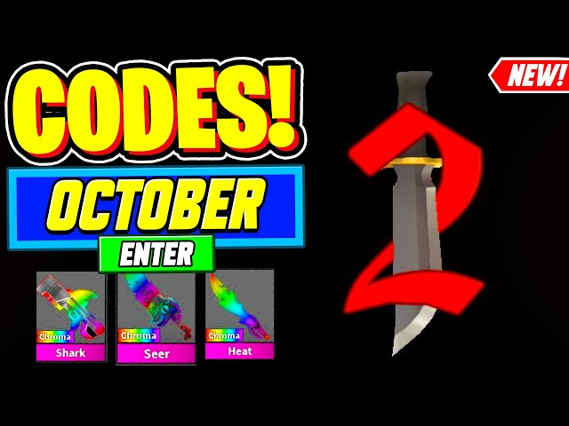 ⚠️New⚠️ ALL WORKING CODES For Murder Mystery 2 October 2026 - Roblox Murder Mystery 2 Codes 2026