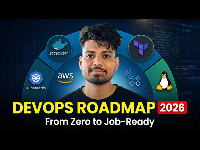 How I’d Learn DevOps from Scratch in 2026 (Job-Ready Path) | Cloud | Kubernetes | AWS | CICD
