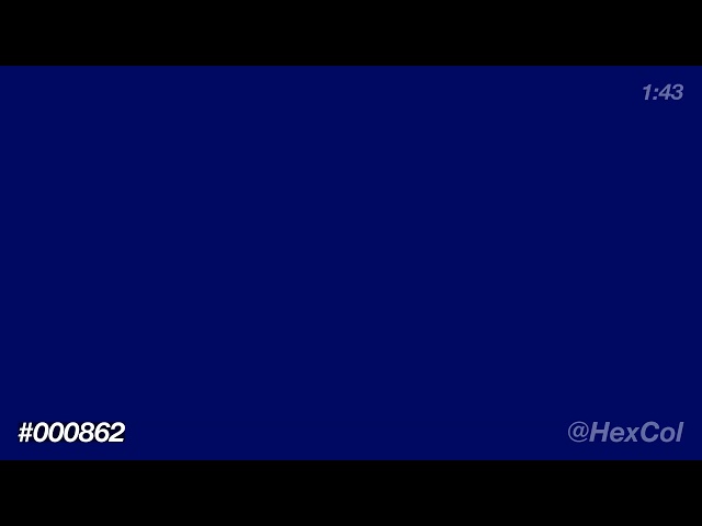 What does #000862 - Vivid Frosty Rust Beam look like? | Color Code Preview
