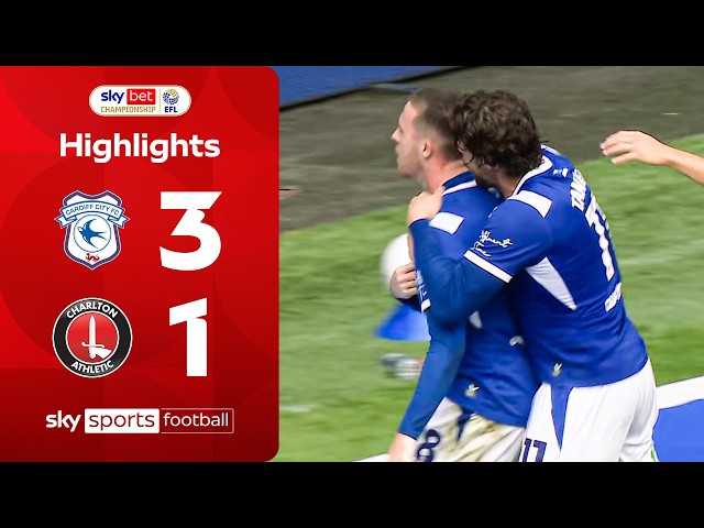 Jack Moylan scores stunner in comfortable win! | Cardiff 3-1Charlton | EFL Highlights
