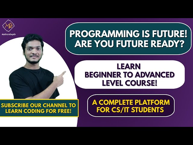 Beginner to Advanced Level | C Programming | Full Course | Computer Science | Learn Coding