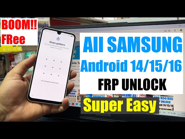 All Samsung FRP Bypass Tool 2026 | Google Account Remove | FRP Unlock Android 14/15/16