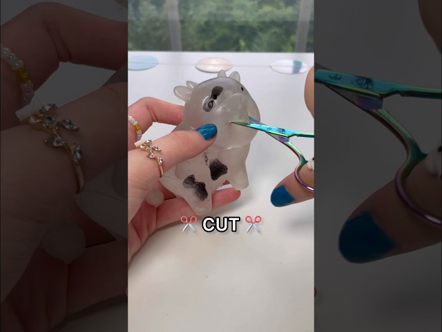I I FIXED SALLY THE COW! 😱😳❤️🐄 *squishy amazon stress ball fidget*
