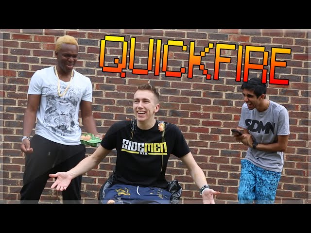 QUICKFIRE QUESTIONS CHALLENGE!