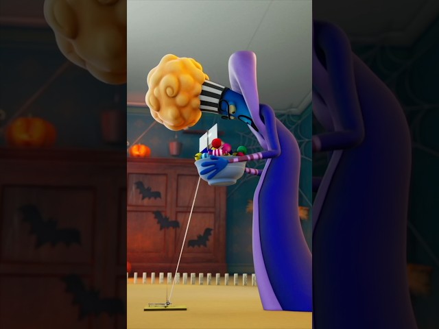 Halloween Trick 😂 The Blahs - Cool School Cartoons #shorts