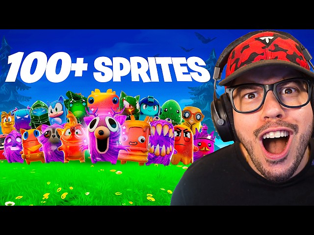 Finding 100+ Sprites in 2 HOURS! (Fortnitemares 2026)