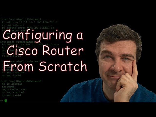 How to Configure a Cisco Router from Scratch (CCNA Lab Walkthrough)