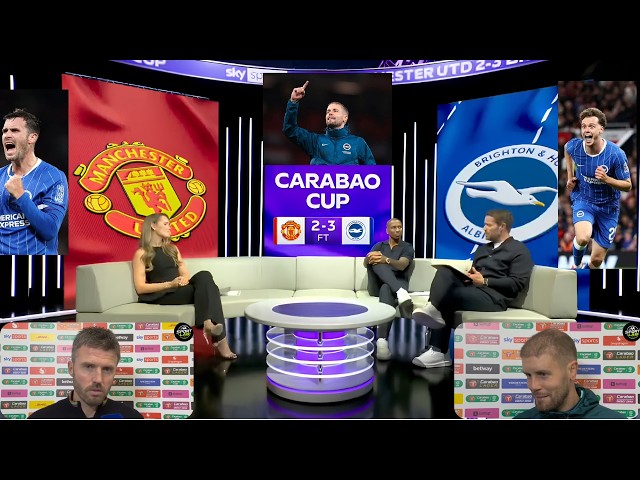 Manchester United 2-3 Brighton! 😱 RED DEVILS COLLAPSE at Old Trafford | Carabao Cup PM Reactions