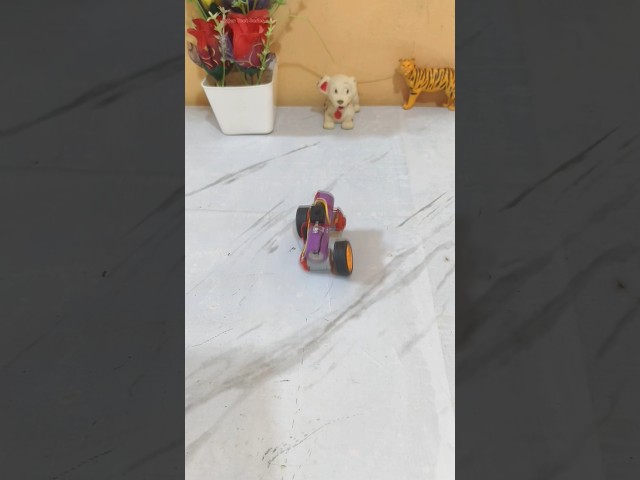 DIY Two-Wheel Vehicle Using DC Motor | Amazing Working Project ⚙️ #shorts #rajantechseries
