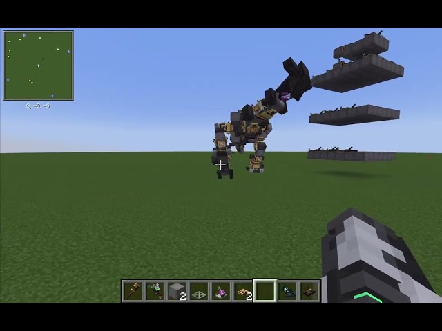 [Valkyrie Sky] Dinosaur Walking Machine Structure