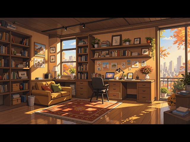 Peaceful Study Time 📖 Lofi Hip Hop for a Tranquil Mind ~ Lofi Study Room