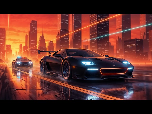 N E T R U N  𝗩𝗼𝗹. 𝟲  [Synthwave/Retrowave/Cyberpunk MIX]