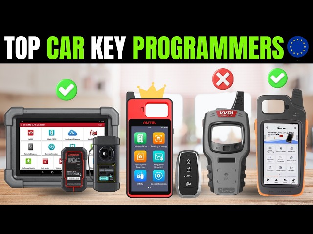 ✅ Top 7 Best Car Key Programmers in Europe [2026] 🔑 Automotive Key Fob Programming Tool