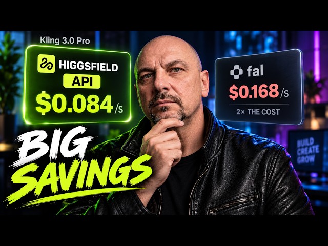 Higgsfield API pricing: half of Fal on Kling 3.0, and cheaper than Plus per clip