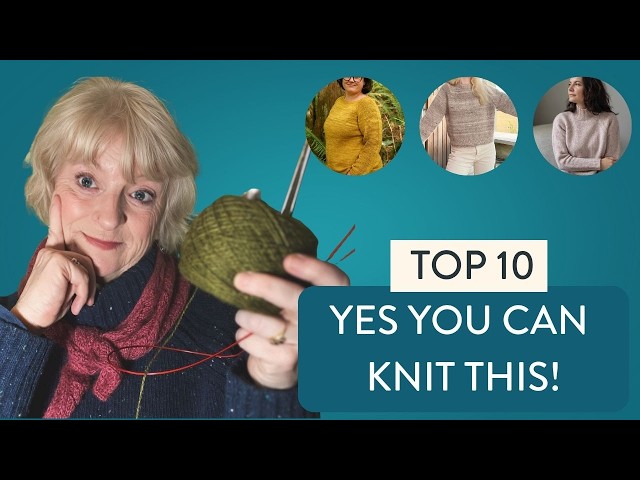 Top 10 Beginner Sweater Knitting Patterns: Chosen By Real Knitters