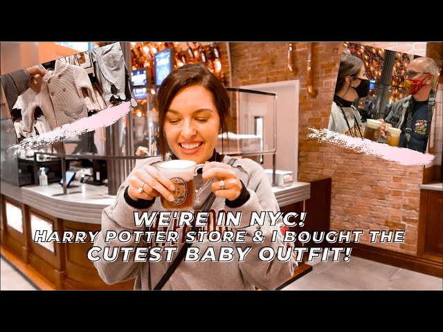 We're In NEW YORK CITY! Harry Potter Store & Cutest Baby Outfit!