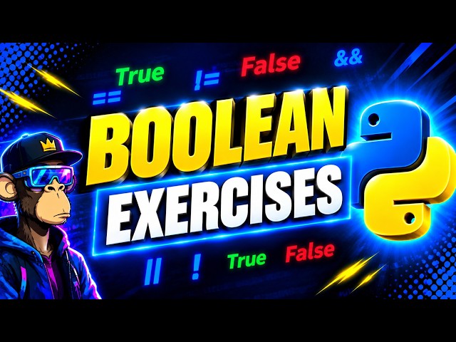 Python Boolean Exercises | Python most important practical questions | python for beginners | python