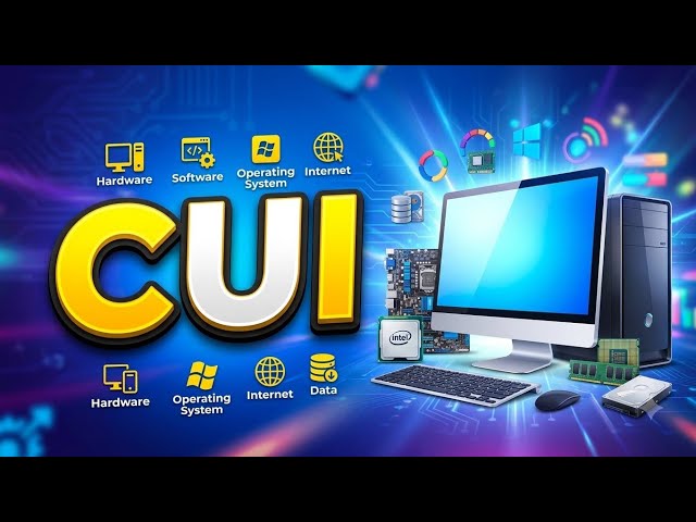 What Is CUI? | Character User Interface Explained | CUI vs GUI | Computer Basics
