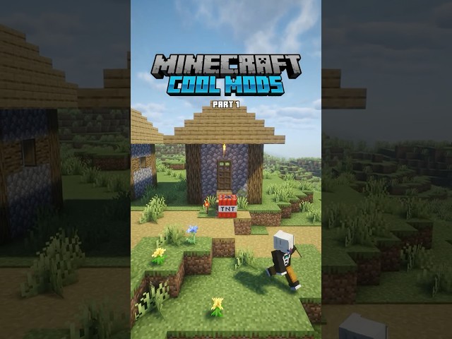 Minecraft Cool Mods | Part 1 #minecraft #minecraftmods #shorts