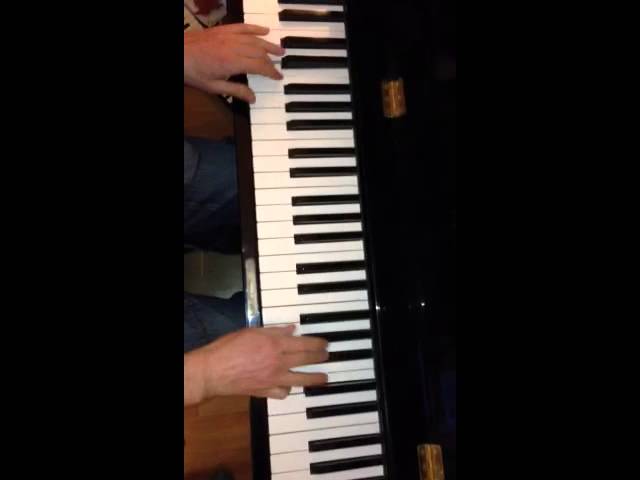 Basic blues up and down riff