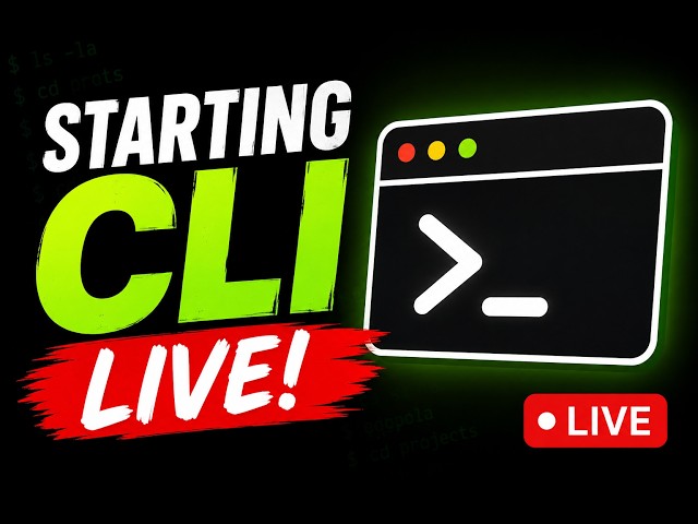 LIVE: Building a CLI Application in C from Scratch | C Programming