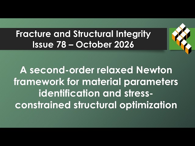 A second-order relaxed Newton framework for material parameters identification and ...