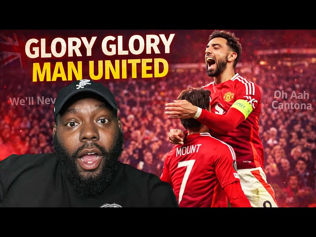 AMERICAN REACTS TO MANCHESTER UNITED CHANTS