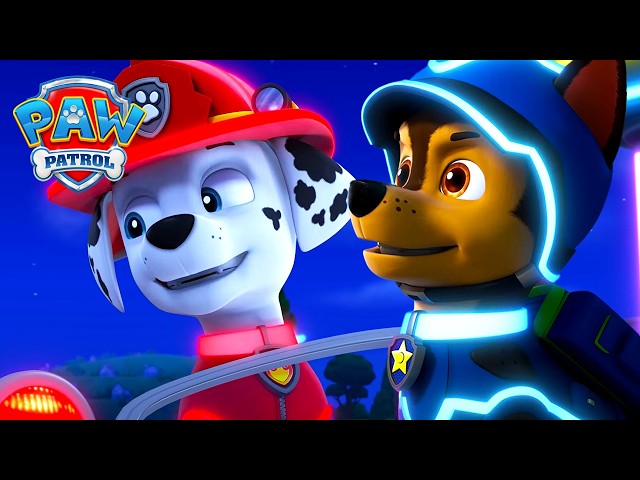 Join the Pups at a Glow-in-the-Dark Party!  ✨- PAW Patrol - Cartoons for Kids