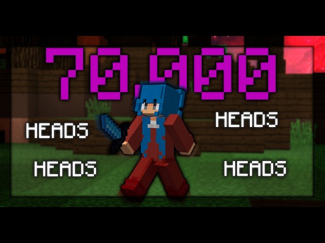 Hitting 70 THOUSAND Heads in Hypixel Skywars..