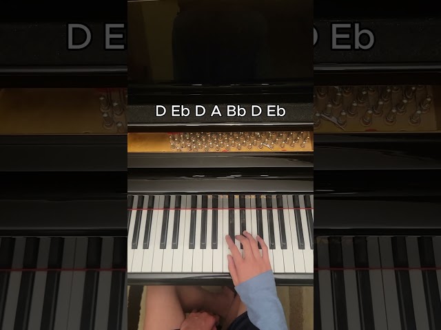Meant To Be LTG Edit - Easy Piano Tutorial (16s) 🎹🔥