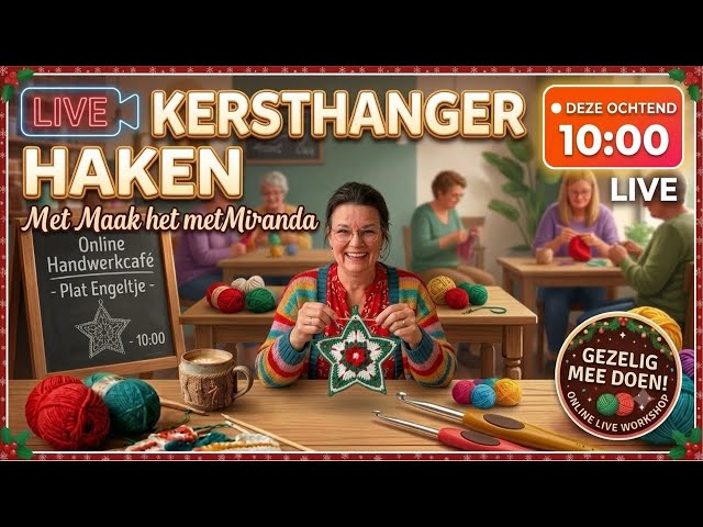 #1142 Handwerkcafé bij #MAAKHETMETMIRANDA
