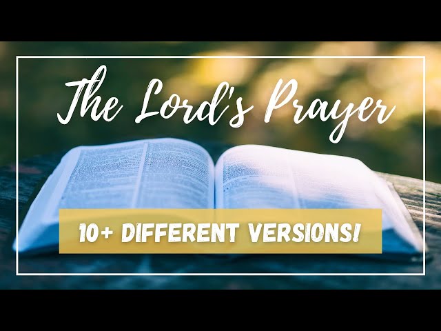THE LORD'S PRAYER » Start Your Day With This Prayer!