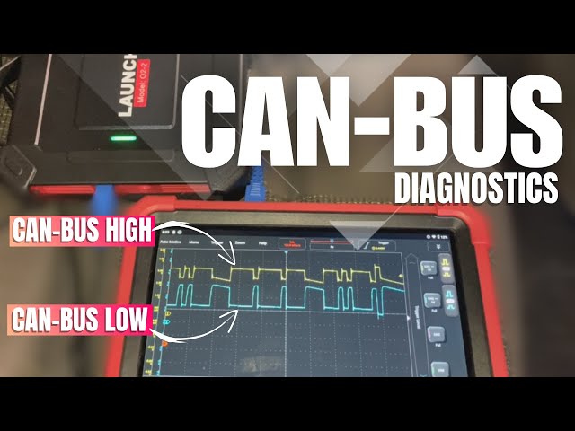 CAN-BUS Diagnostics | Diagnosing CAN BUS with an Oscilloscope #canbus #oscilloscope