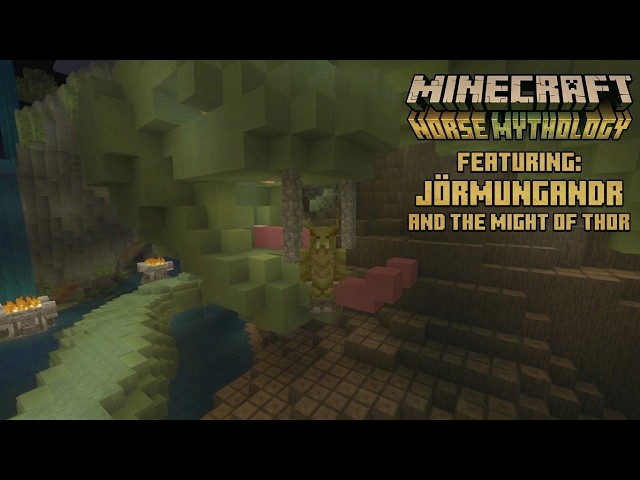 I Fought Jörmungandr in Minecraft (Norse Mythology Showcase)
