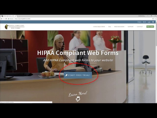 HIPAA Web Forms for Wordpress