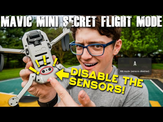 How to EASILY Unlock A SECRET Flight Mode on the DJI Mavic Mini!! || ATTITUDE MODE UNLOCK HOW-TO