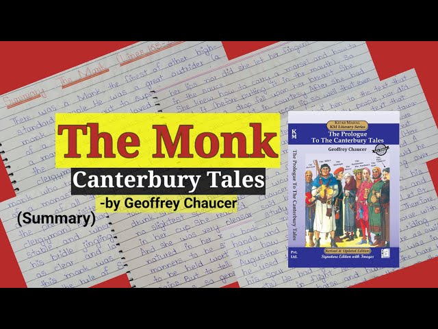 The Monk | Character in Canterbury Tales