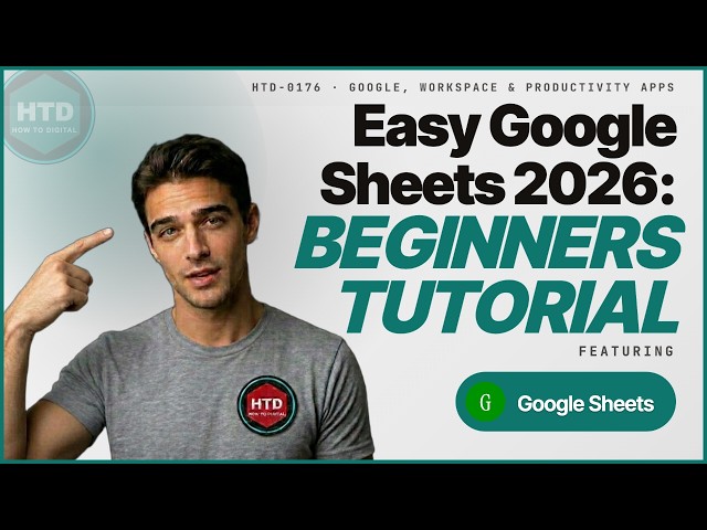 How to Use Google Sheets: Complete Tutorial for Beginners 2026