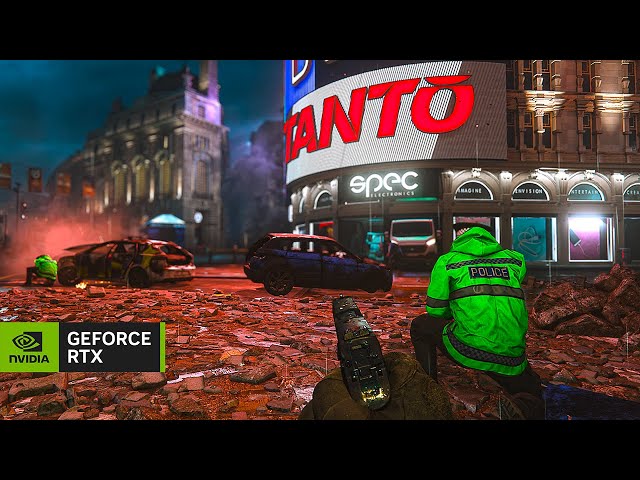 LONDON TERRORIST ATTACK - RTX 5090 - RELAISTIC ULTRA Graphics [4K 60FPS UHD] Call of Duty