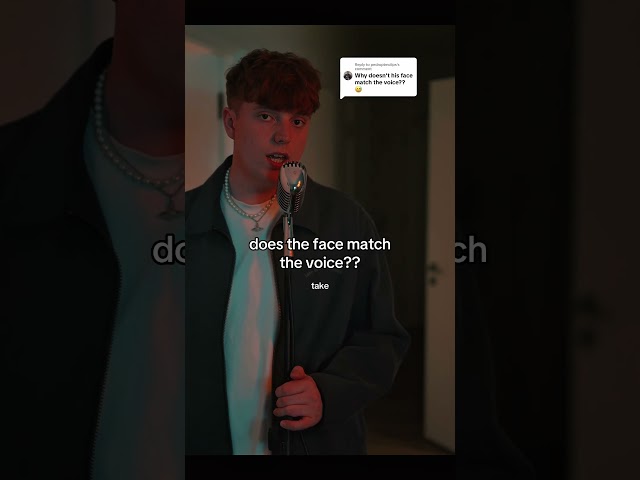 when the face doesn't match the voice...
