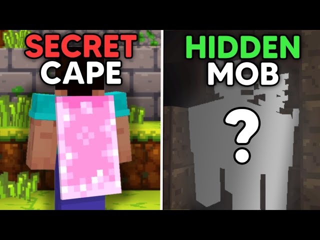All Secrets in the Minecraft Live Mob Vote 2023