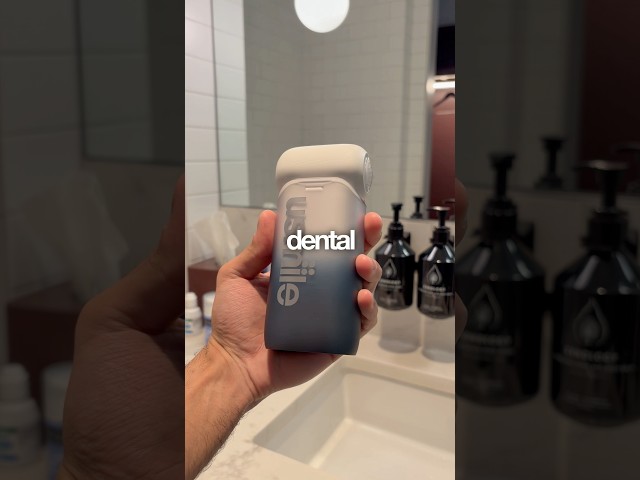If Apple Designed a Water Flosser! #usmile #waterflosser #dentalhealth #hygiene