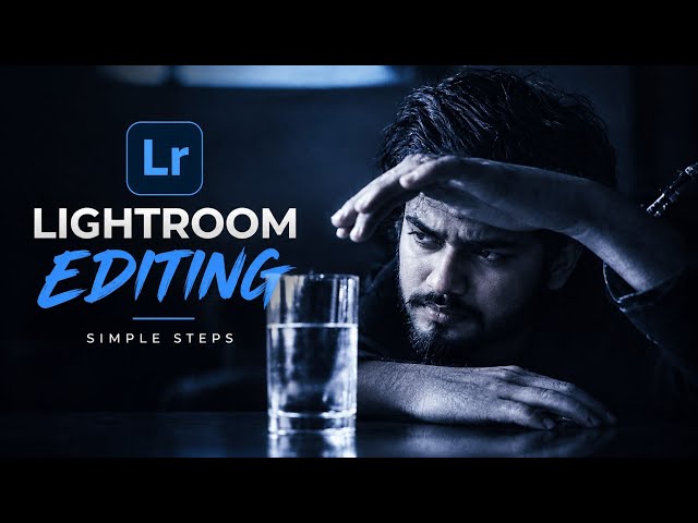 How to Edit CINEMATIC Photos in Lightroom 🔥 | Dark Blue Moody Color Grading Tutorial