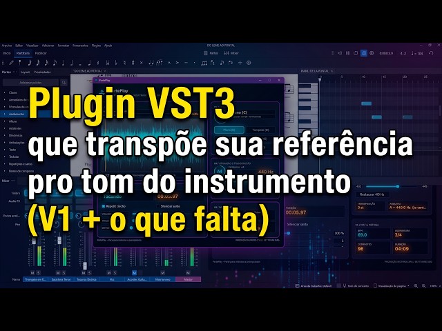 Transposing audio to instrument without breaking sync — VST3 in C++/JUCE