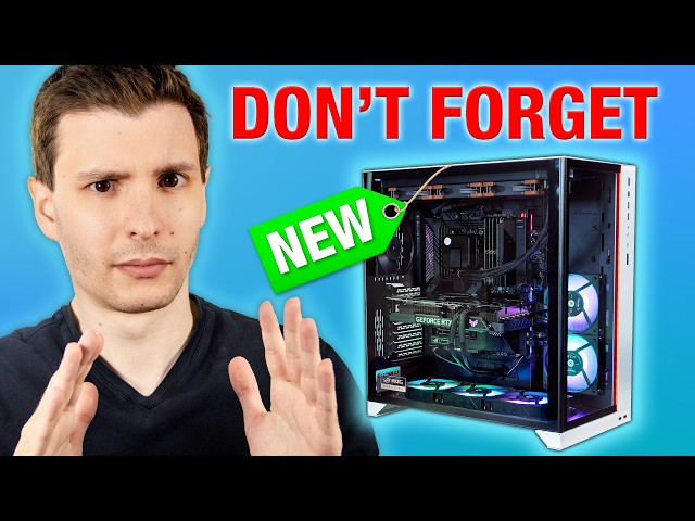 What You MUST Do When You Get a New PC (Or Right Now)