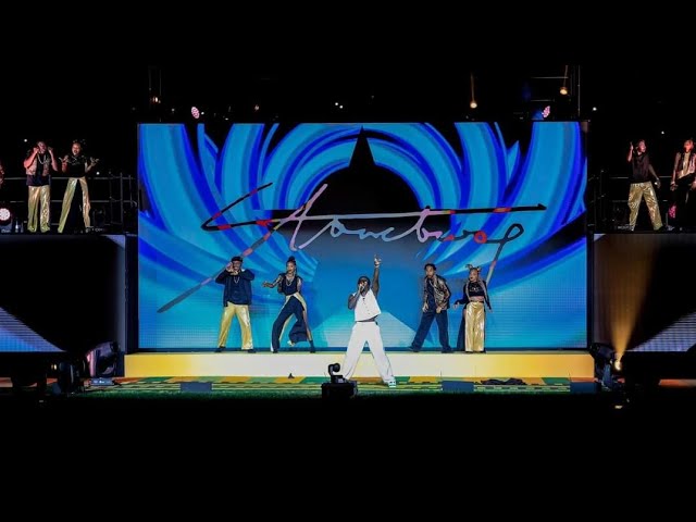 stonebwoy massive performance at all African games
