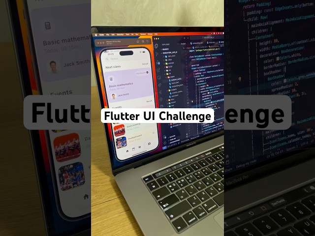 Cloning Dribble Design using Flutter | UI Challenge #flutter