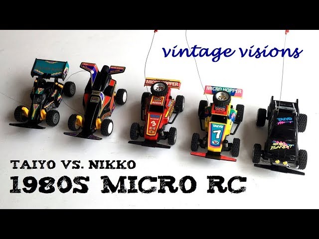ViNTAGE ViSiONS E12 - Taiyo/Tyco vs. Nikko 1980s Micro RC!