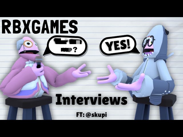I Interviewed The Creator Of RBXGAMES - Skupi (INTERVIEW)